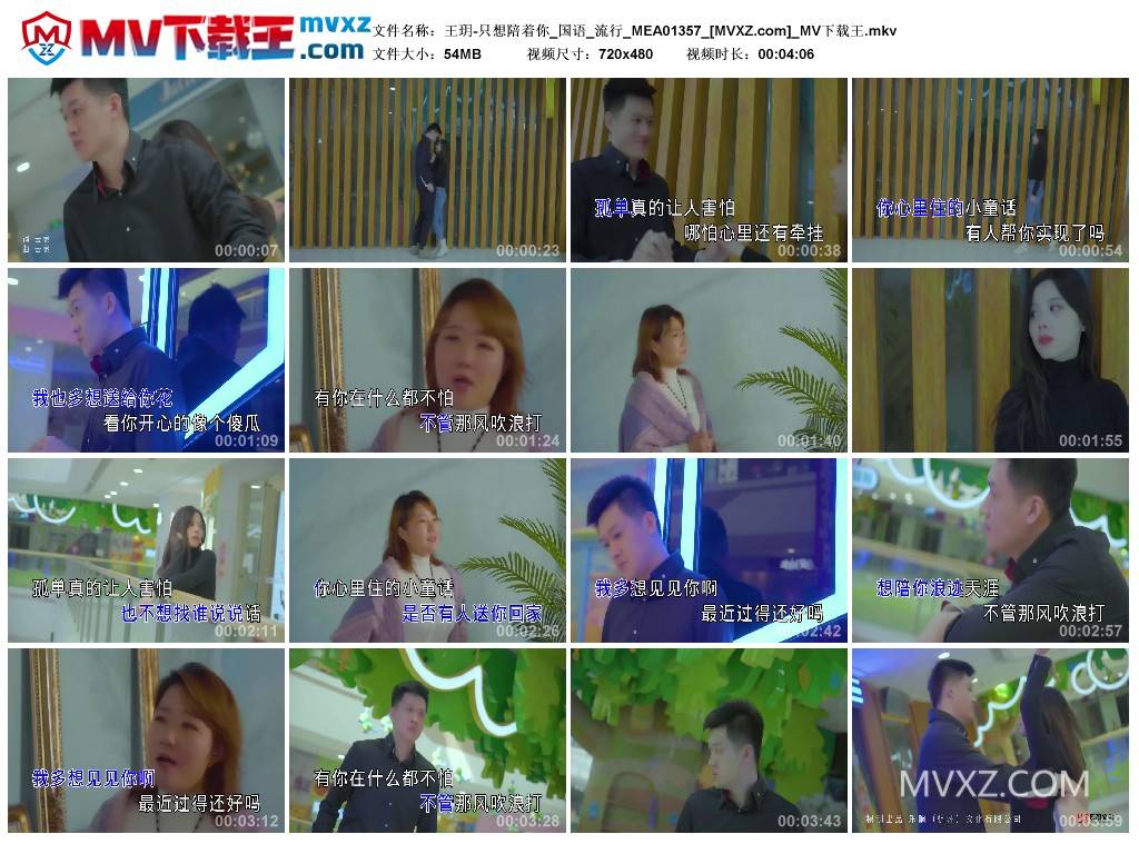 王玥-只想陪着你_国语_流行_MEA01357